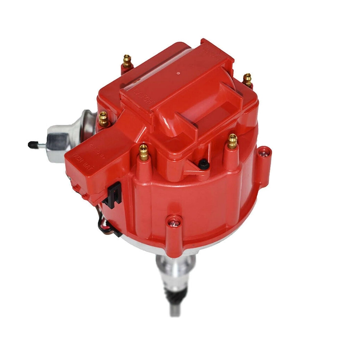 5 Star Speed HEI Distributor 65K Compatible with AMC Jeep 232 242 258 Inline-6 Red Cap