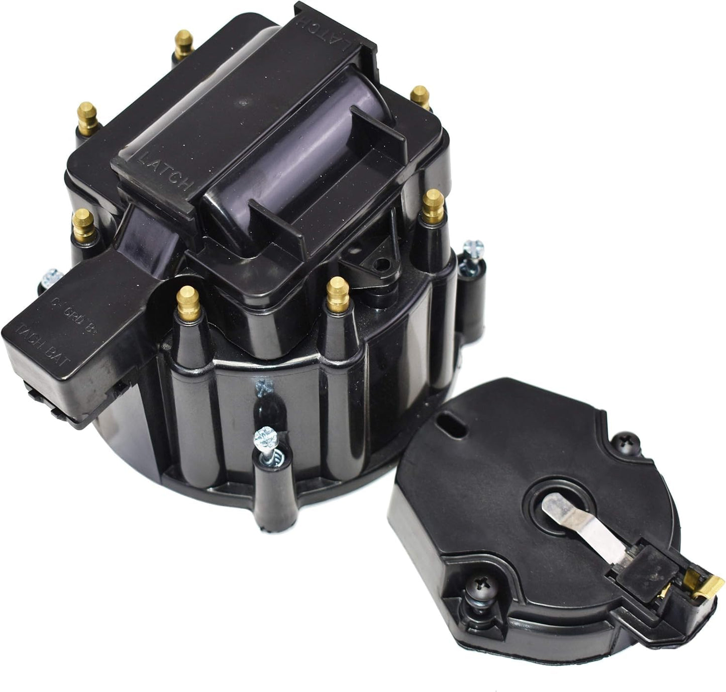 5 Star Speed HEI Distributor Tune-Up Kit with High Output Coil Compatible with GM Style V8 (Black)