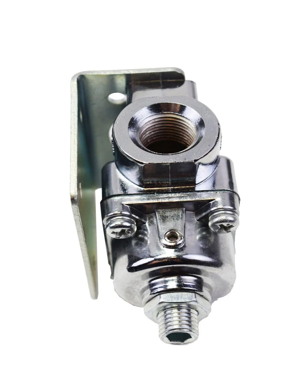 5 Star Speed Fuel Pump Fuel Pressure Regulator 4.5-9 PSI Chrome Plated for Gasoline Applications