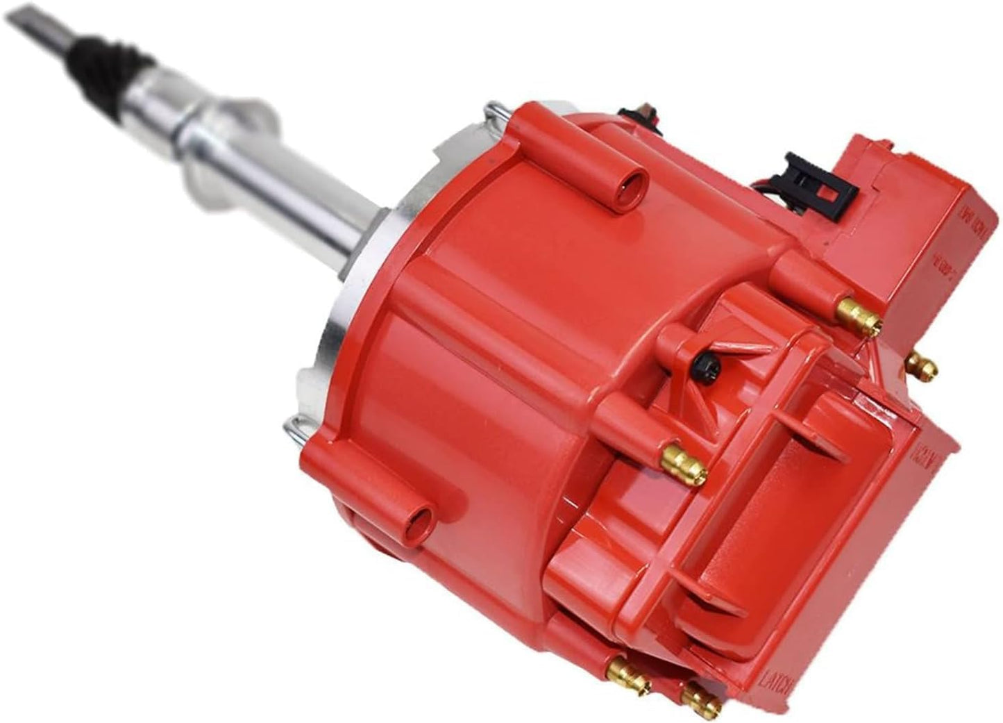 5 Star Speed HEI Distributor 65K Compatible with AMC Jeep 232 242 258 Inline-6 Red Cap