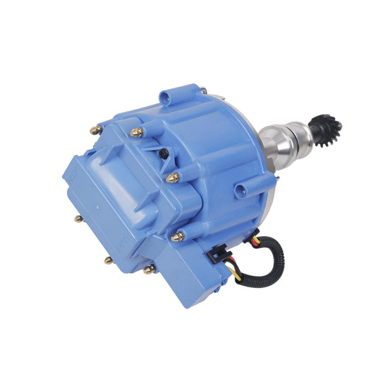 5 Star Speed Marine HEI Distributor Compatible with Ford 351C 351M 400M 429 460 Big Block V8 Engines with 65K Coil, Blue Cap