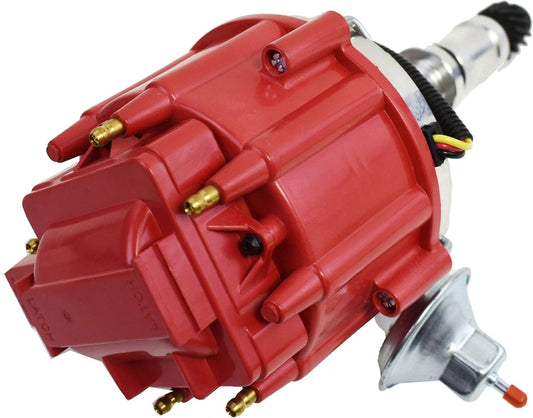 5 Star Speed HEI Distributor Kit Compatible with Buick 231 Odd Fire V6 Jeep Dauntless 225 V6 with 8.0mm Spark Plug Wires