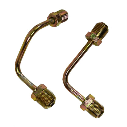 5 Star Speed Brake Line Set Compatible with Side Mount Proportioning Valve PV2 PV4 Steel