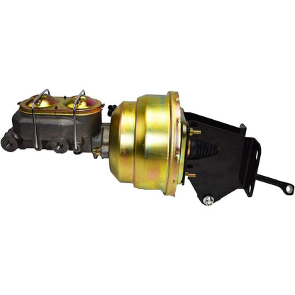 5 Star Speed Brake Booster and PV2 Proportioning Valve Kit Compatible with Jeep CJ5 CJ7 1974-1986 Disc/Drum Brake Systems