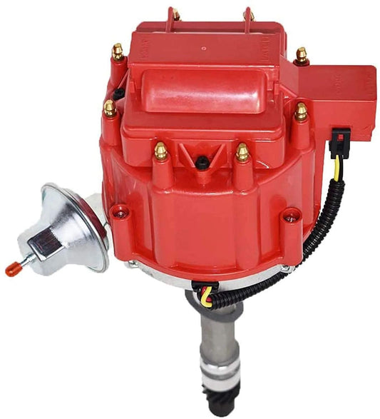 5 Star Speed HEI Distributor Kit Compatible with Small Block Chevy SBC Corvette 262 265 267 283 302 305 307 327 350 400 with 8.0mm Over Valve Cover Spark Plug Wires