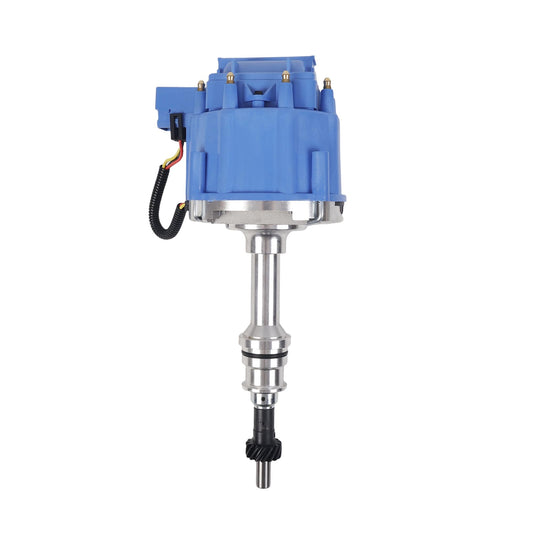 5 Star Speed Marine HEI Distributor Compatible with Ford 260 289 302 5.0 V8 Engines with 65K Coil, Blue Cap