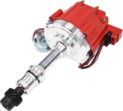5 Star Speed HEI Distributor 65K Coil Compatible with Oldsmobile 260 307 350 455 V8 Red