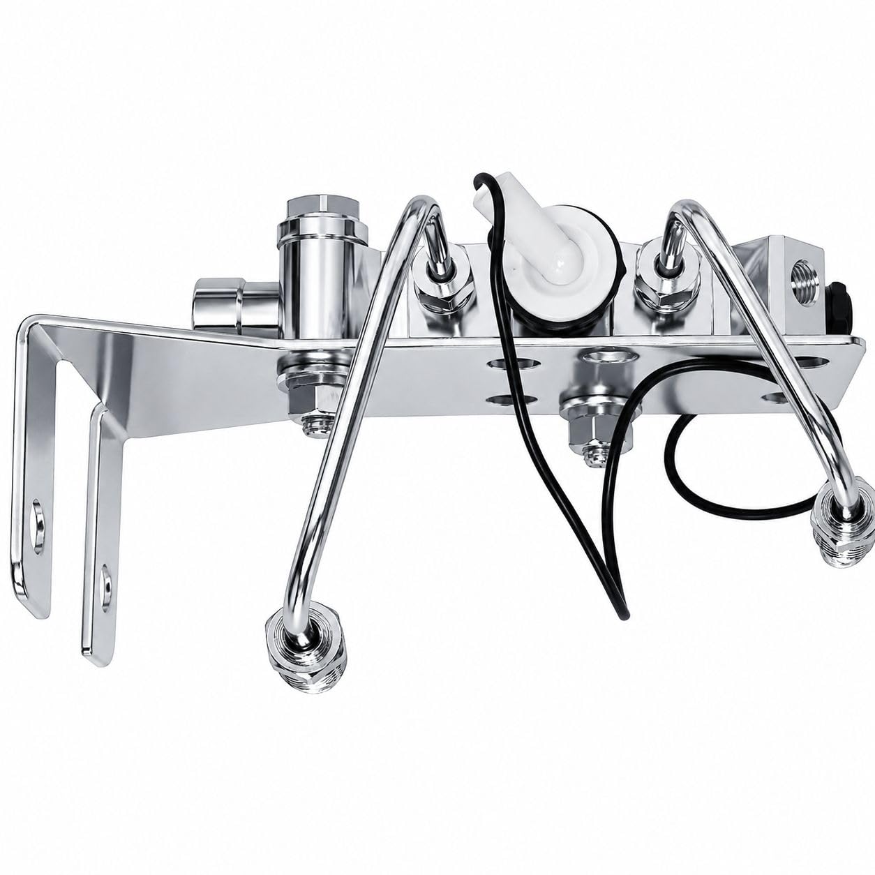 5 Star Speed Chrome PV2 Proportioning Valve Bottom Mount Kit Compatible with Disc/Drum Brake Systems for GM Chevy Applications