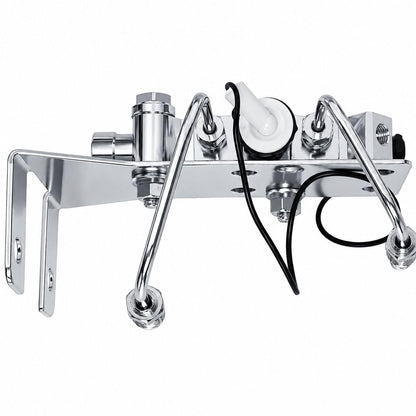 5 Star Speed Chrome PV2 Proportioning Valve Bottom Mount Kit Compatible with Disc/Drum Brake Systems for GM Chevy Applications