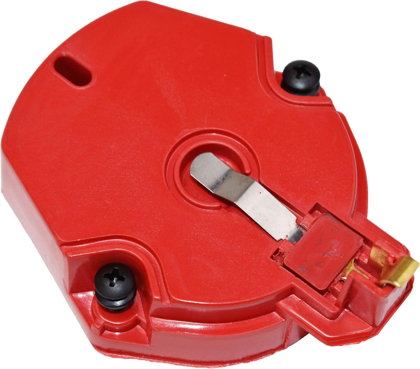 5 Star Speed HEI Distributor Cap, Rotor, and Coil Cover Kit Compatible with GM Style V8 (Red)