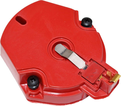5 Star Speed HEI Distributor Cap, Rotor, and Coil Cover Kit Compatible with GM Style V8 (Red)
