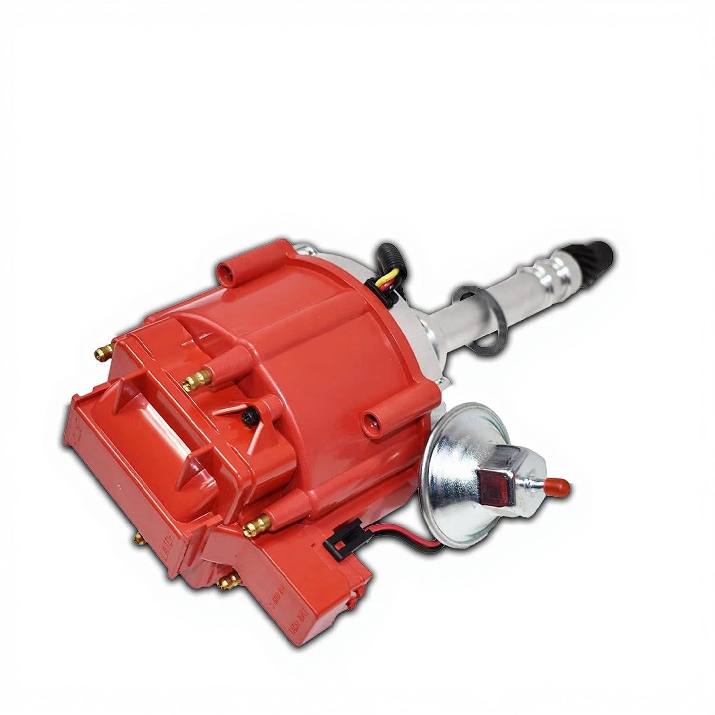 5 Star Speed HEI Distributor Compatible with Cadillac V8 368 425 472 500 65K Coil 68-74 Red Cap