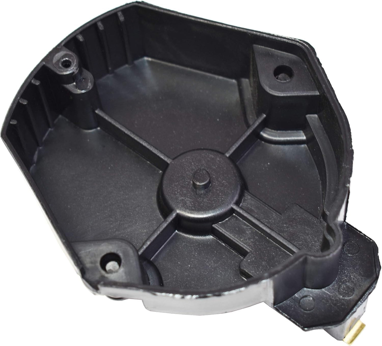 5 Star Speed HEI Distributor Cap, Rotor, and Coil Cover Kit Compatible with GM Style V8 (Black)