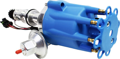5 Star Speed Pro Series Ready to Run R2R Distributor Compatible with Ford FE 330 352 360 390 406 410 427 428 V8 Engine Blue Cap