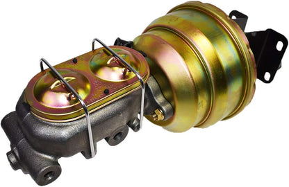 5 Star Speed 8 Inch Dual Power Brake Booster Kit Compatible with Jeep CJ5 CJ7 1974–1986 Disc Disc