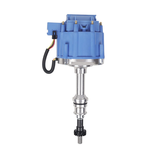 5 Star Speed Marine HEI Distributor Compatible with Ford 351C 351M 400M 429 460 Big Block V8 Engines with 65K Coil, Blue Cap