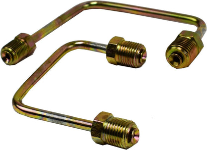 5 Star Speed Bottom Mount Proportioning Valve Line Kit Steel Zinc Compatible with 9/16 and 1/2 Ports