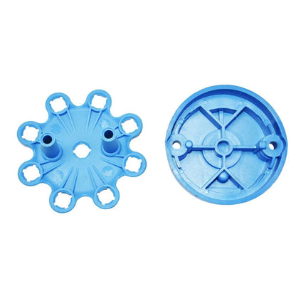 5 Star Speed 8-Cylinder Male Pro Series Distributor Cap and Rotor Kit Blue