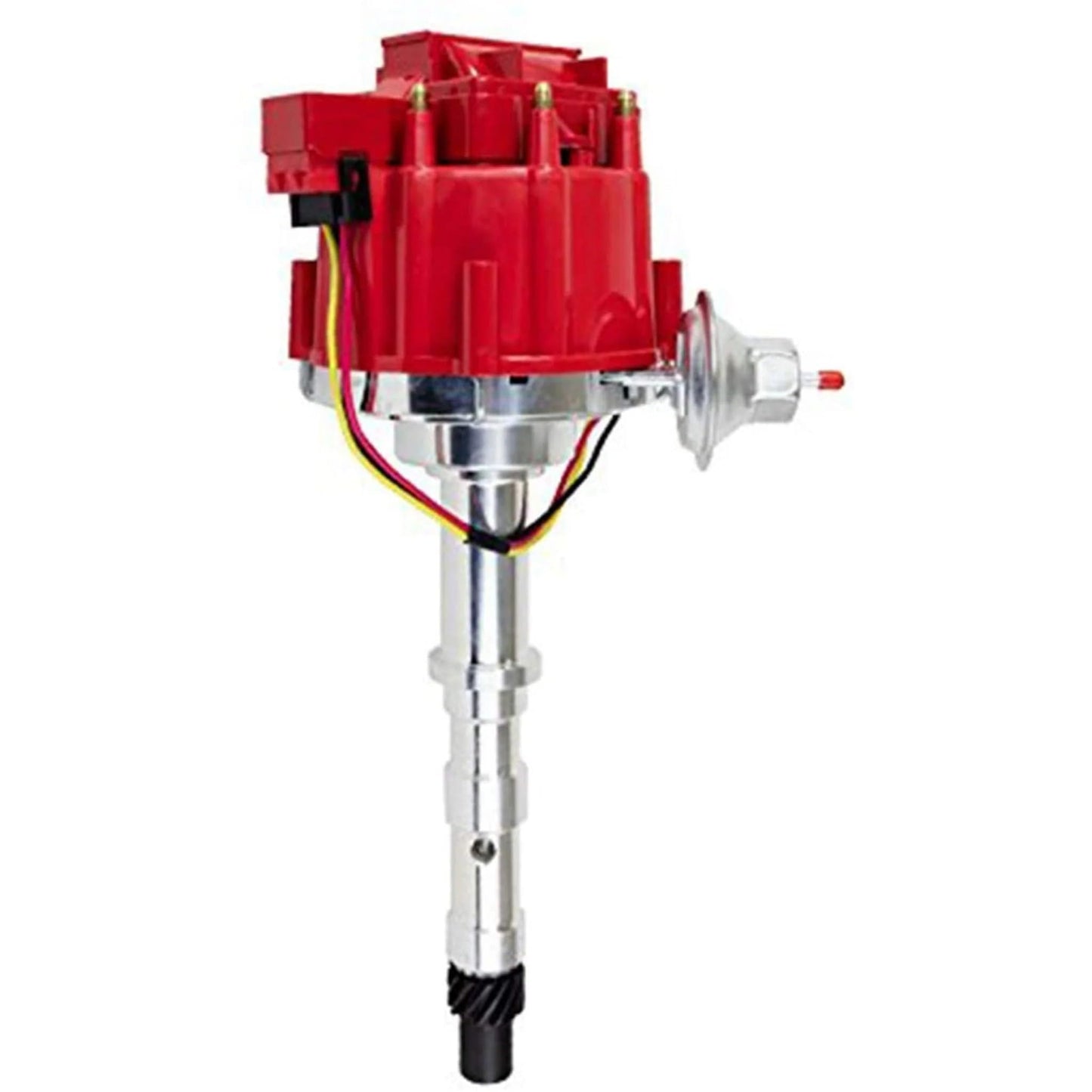 5 Star Speed HEI 65K Coil Distributor Compatible with Cadillac 472/500 V8 Red Cap