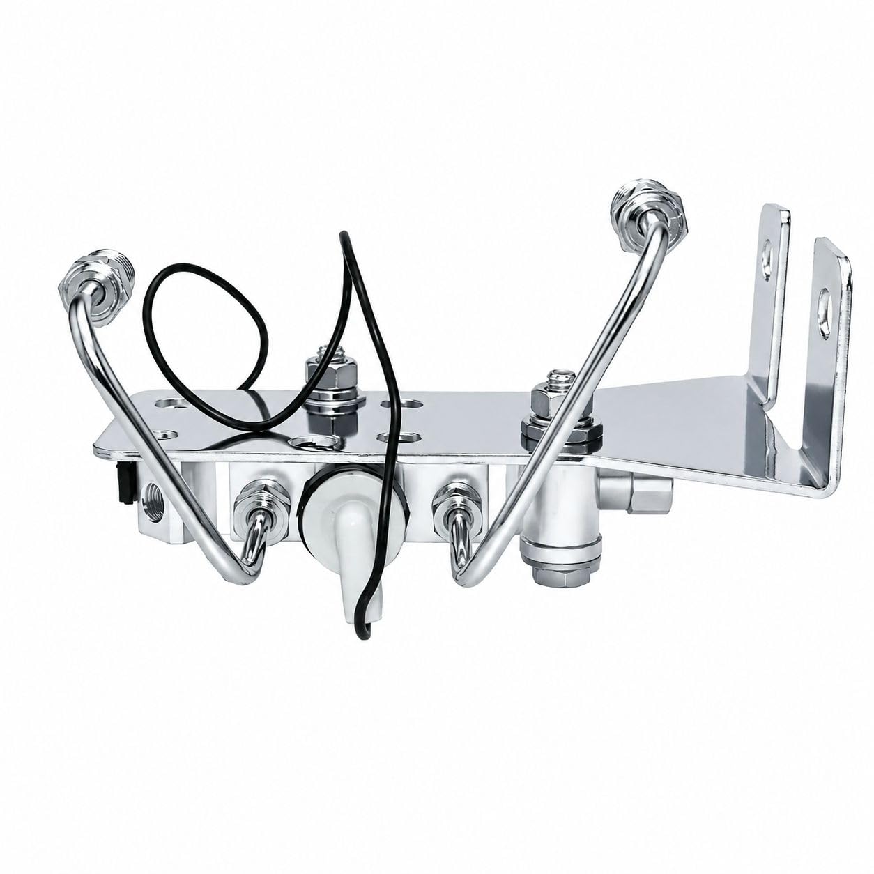 5 Star Speed Chrome PV2 Proportioning Valve Bottom Mount Kit Compatible with Disc/Drum Brake Systems for GM Chevy Applications