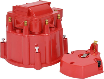 5 Star Speed HEI Distributor Tune-Up Kit with High Output Coil Compatible with GM Style V8 (Red)
