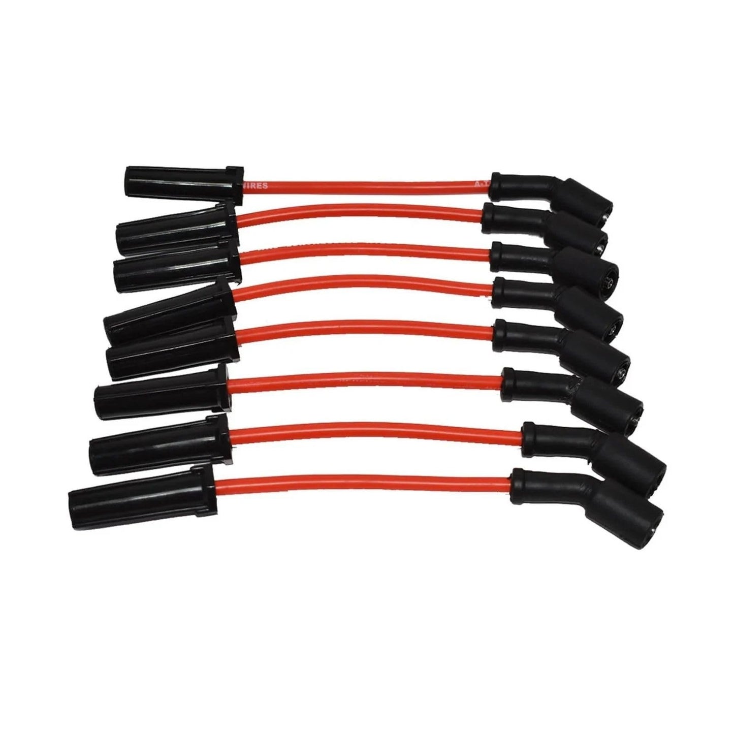 5 Star Speed 8.0mm Red Spark Plug Wire Set Compatible with Chevy GMC LS LS1 LS2 LS3 LS6 LS7 4.8L 5.3L 5.7L 6.0L 6.2L 7.0L Engines