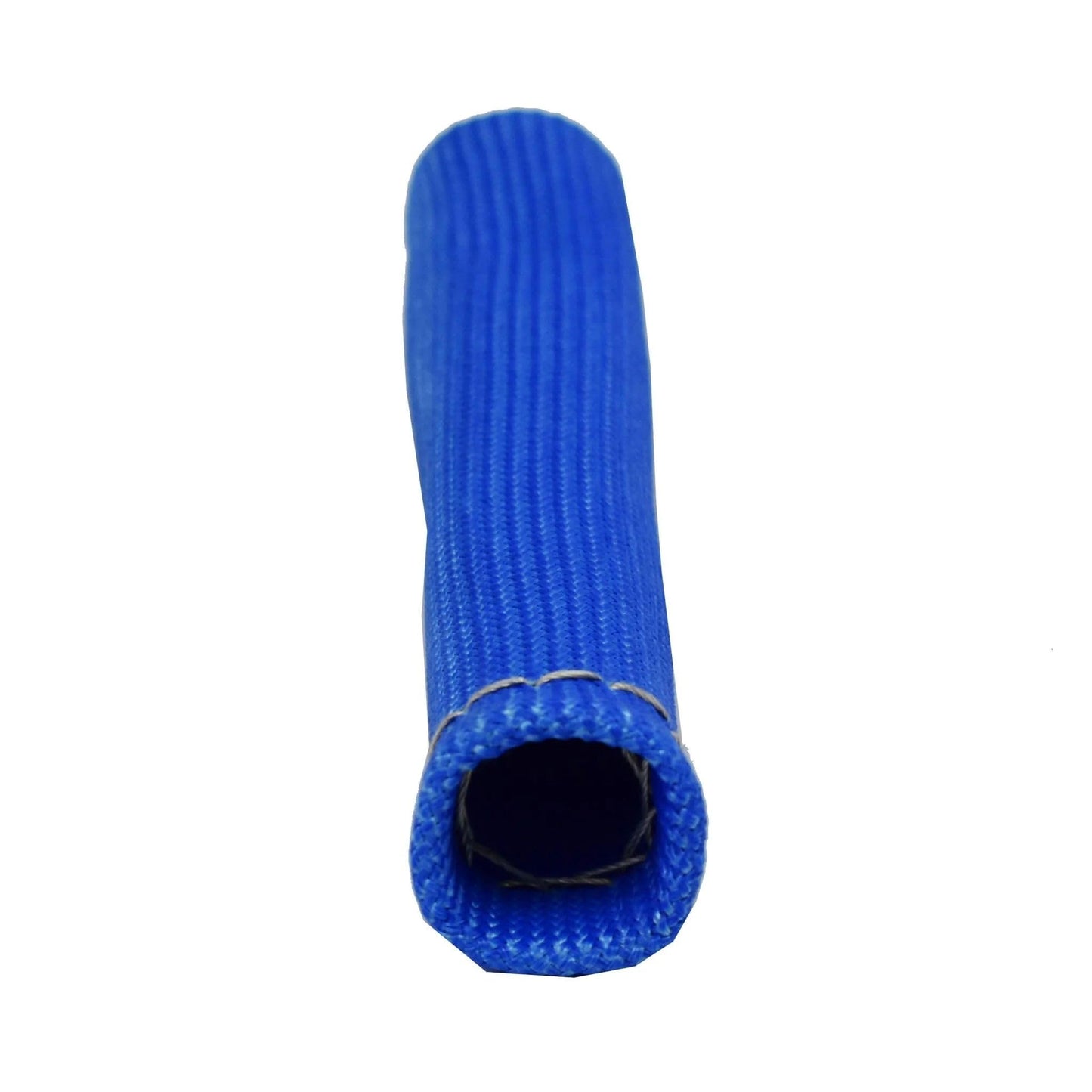 5 Star Speed Spark Plug Wire Boot Heat Shield Sleeves Blue 6" Long Set of 8