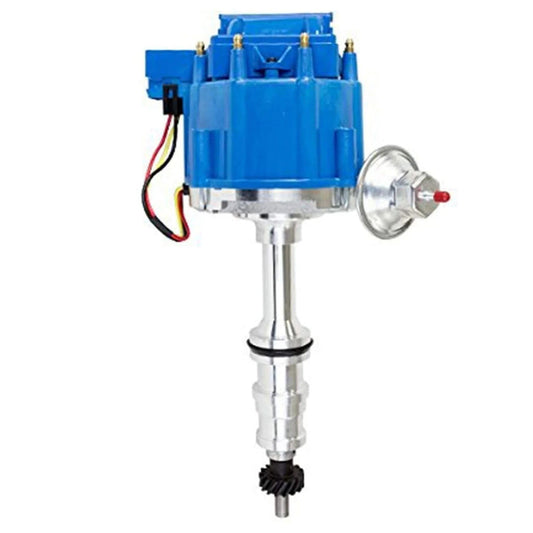 5 Star Speed HEI Distributor Kit Compatible with Ford FE FT 361 391 Spark Plug Wires 5/16" Shaft