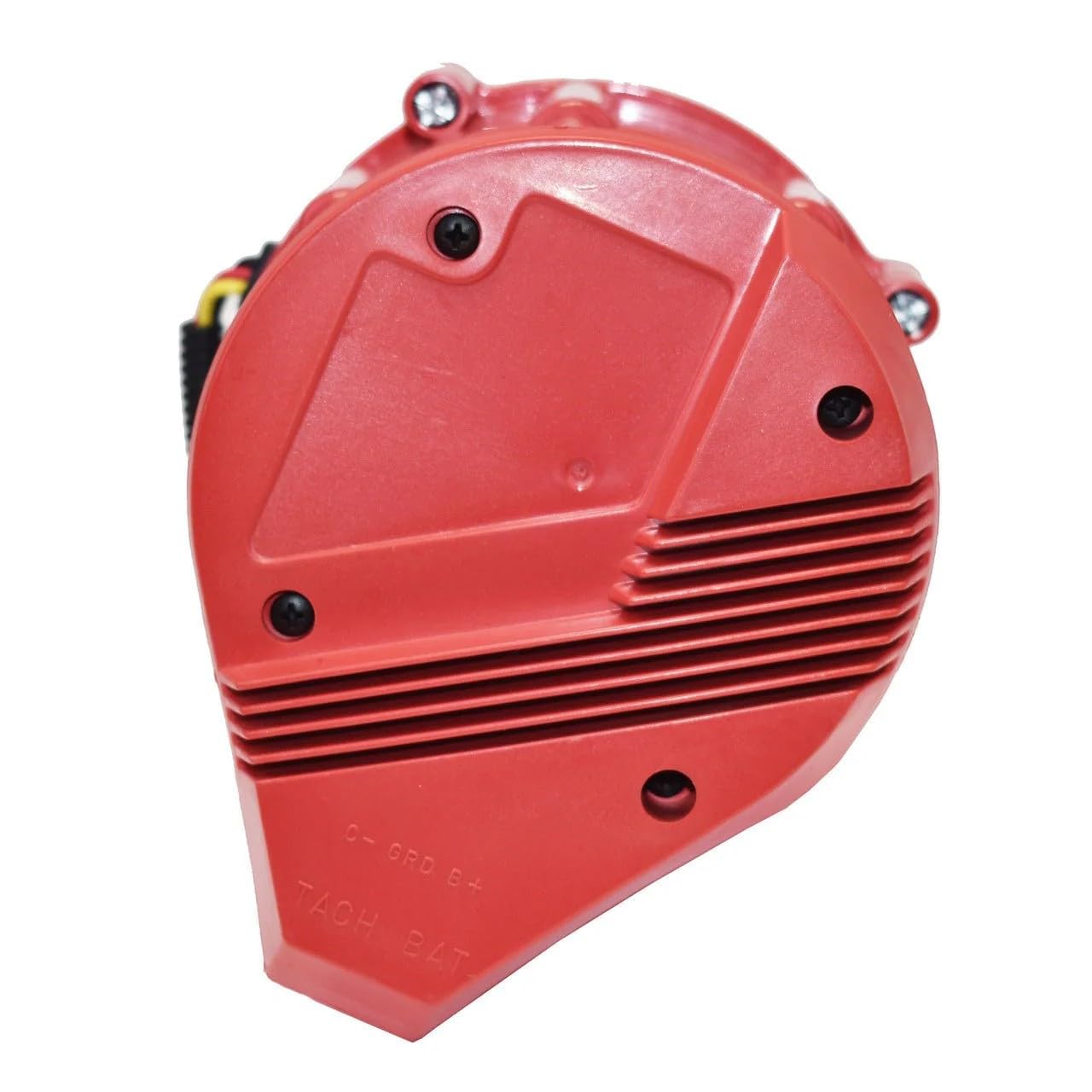 5 Star Speed Marine HEI Distributor Compatible with Chevy V8 305 307 327 350 454 502 Mercruiser Engines with 65K Coil, Red Cap
