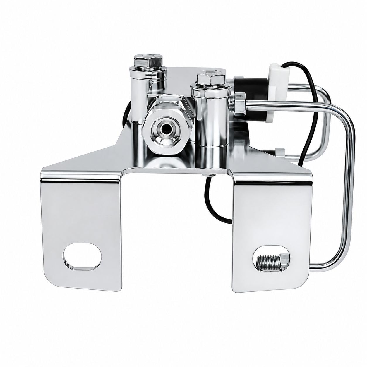 5 Star Speed Chrome PV2 Proportioning Valve Bottom Mount Kit Compatible with Disc/Drum Brake Systems for GM Chevy Applications