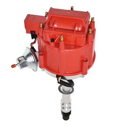 5 Star Speed HEI Distributor Kit Compatible with Chevy GM GMC 4.3L V6 Carb Conversion with 8.0mm Spark Plug Wires