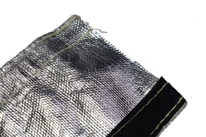 5 Star Speed Heat Shroud Aluminized Sleeving Heat Shield Protection Barrier with Hook and Loop Closure 1" x 36"