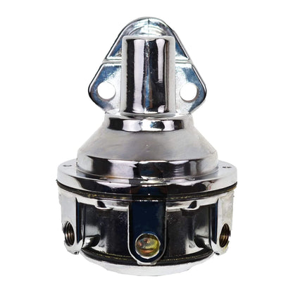 5 Star Speed Mechanical Fuel Pump 80 GPH 6 PSI Chrome Compatible with Chevy GMC Big Block 396 402 427 454