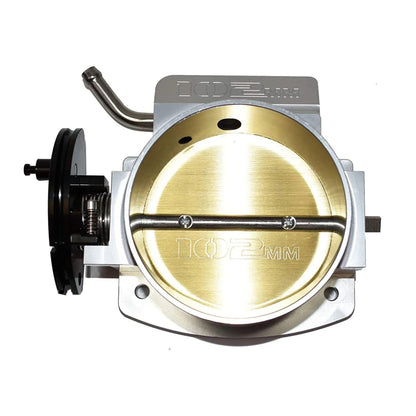 5 Star Speed Silver 102MM 4 Bolt Throttle Body Compatible With LS LS1 LS3 LS6 LSX Engine