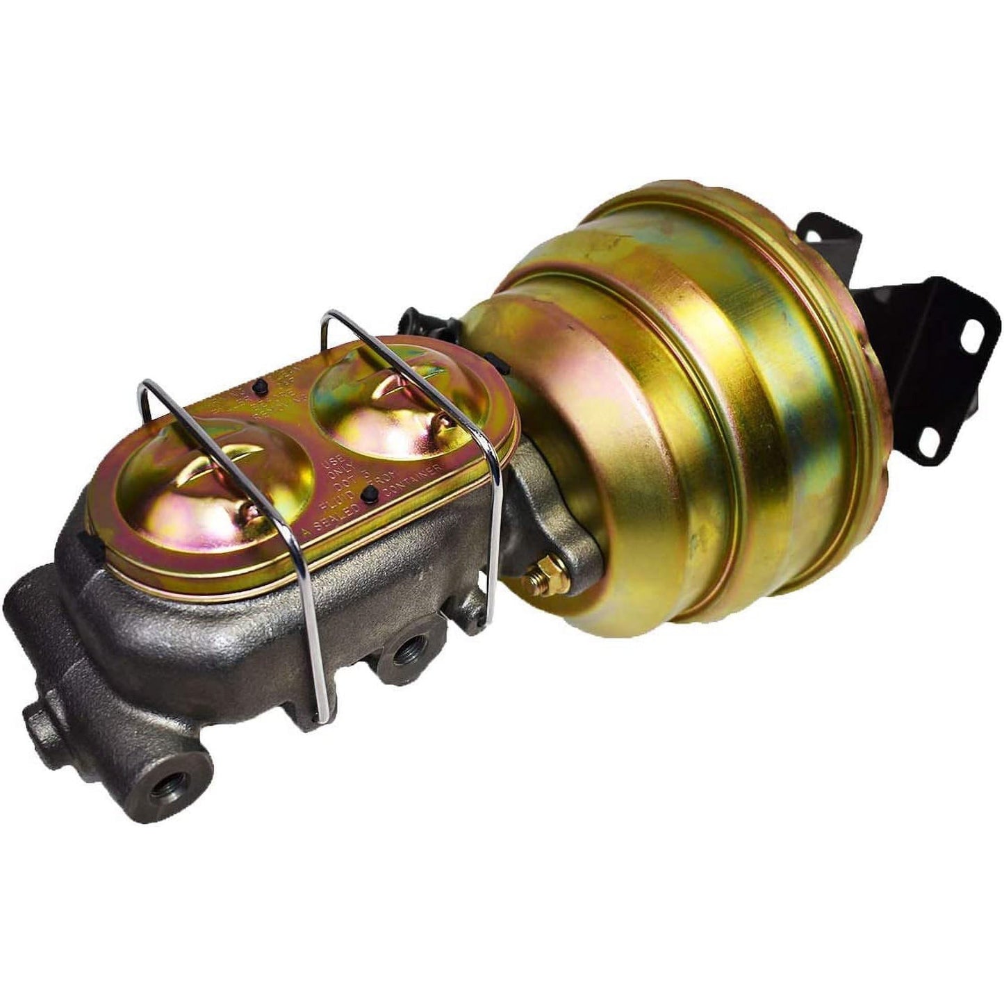5 Star Speed Brake Booster and PV2 Proportioning Valve Kit Compatible with Jeep CJ5 CJ7 1974-1986 Disc/Drum Brake Systems