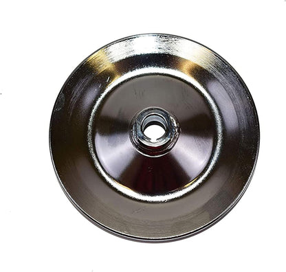 5 Star Speed Chrome Power Steering Pump Pulley 1 Groove 5/8 Keyway Compatible with Chevy GM 1955–1972