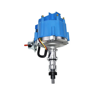 5 Star Speed HEI Distributor Compatible with Ford 240 300 Inline 6 Engines with 65K Coil, Blue Cap