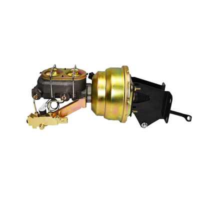 5 Star Speed Brake Booster and PV4 Proportioning Valve Kit Compatible with Jeep CJ5 CJ7 1974-1986 Disc/Disc Brake Systems
