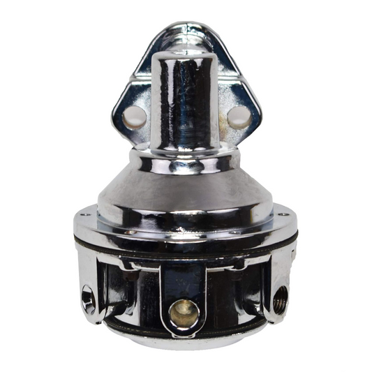 5 Star Speed Mechanical Fuel Pump 6 PSI 80 GPH Chrome Compatible with Chevy GMC Small Block 262–400 CID