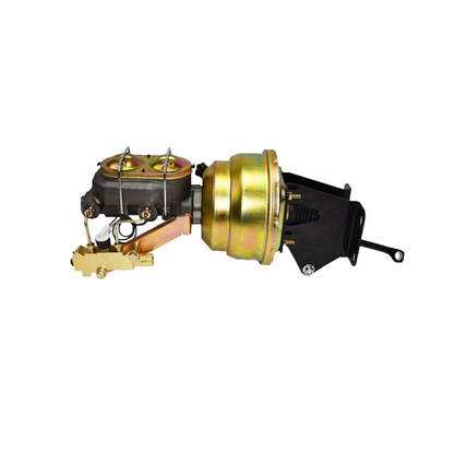 5 Star Speed Brake Booster and PV2 Proportioning Valve Kit Compatible with Jeep CJ5 CJ7 1974-1986 Disc/Drum Brake Systems